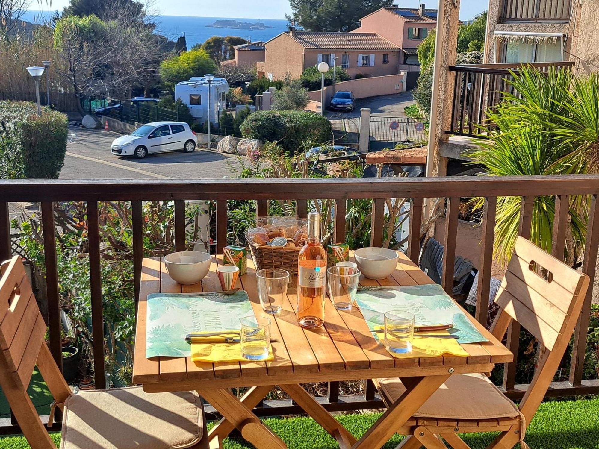 Ferienwohnung Sanary Bandol Plein Sud Exterior foto